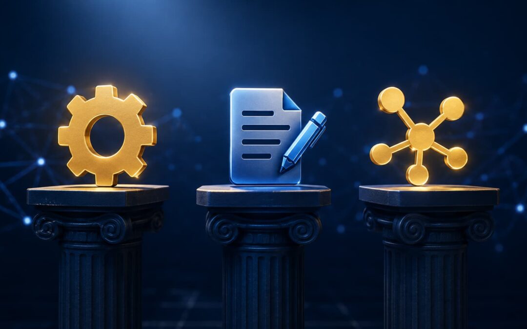 Les 3 piliers du référencement naturel PME : optimisation SEO, contenu et netlinking pour votre site web