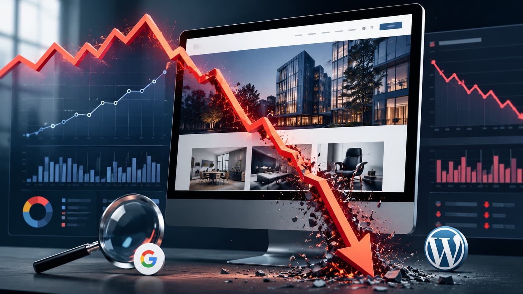 probleme seo suite refonte wordpress