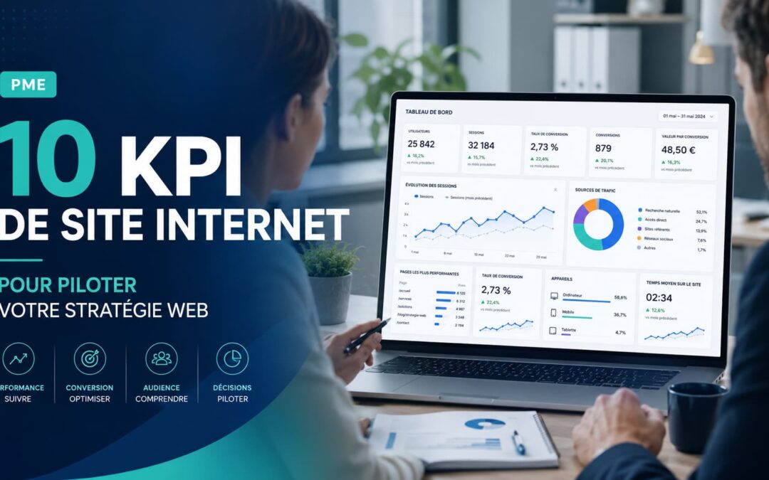 PME : 10 KPI de site internet pour piloter votre stratégie web