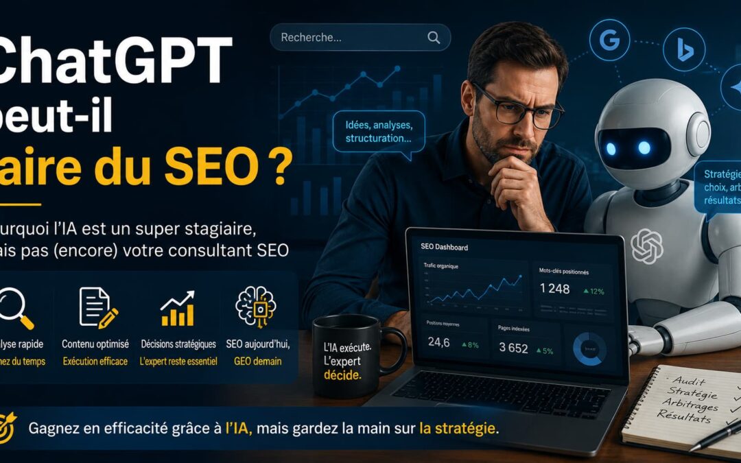 ChatGPT peut-il réellement remplacer un consultant SEO ?